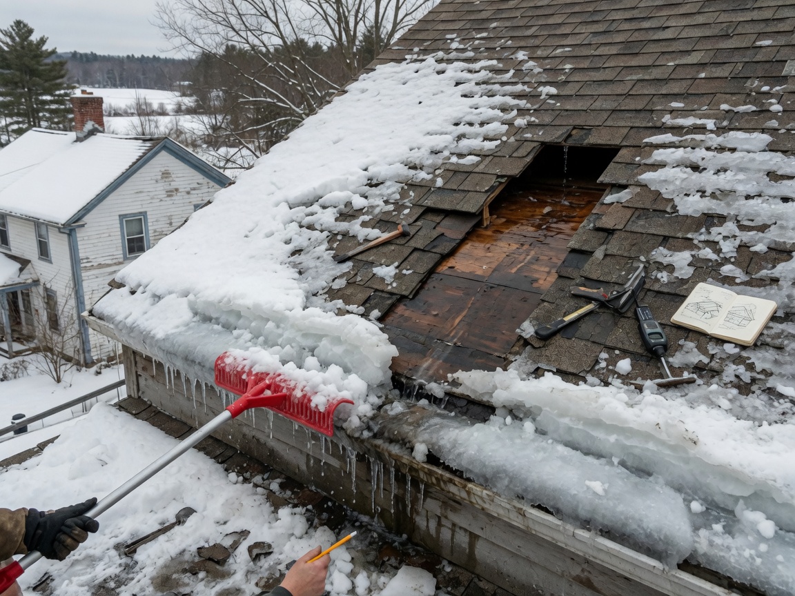 How to Tell If Your Roof Leak Is Caused by an Ice Dam