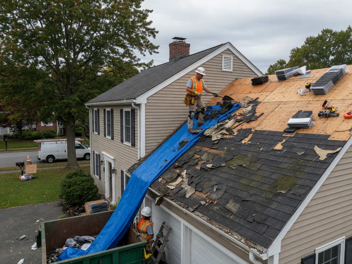 Roof Replacement in Boxborough, MA